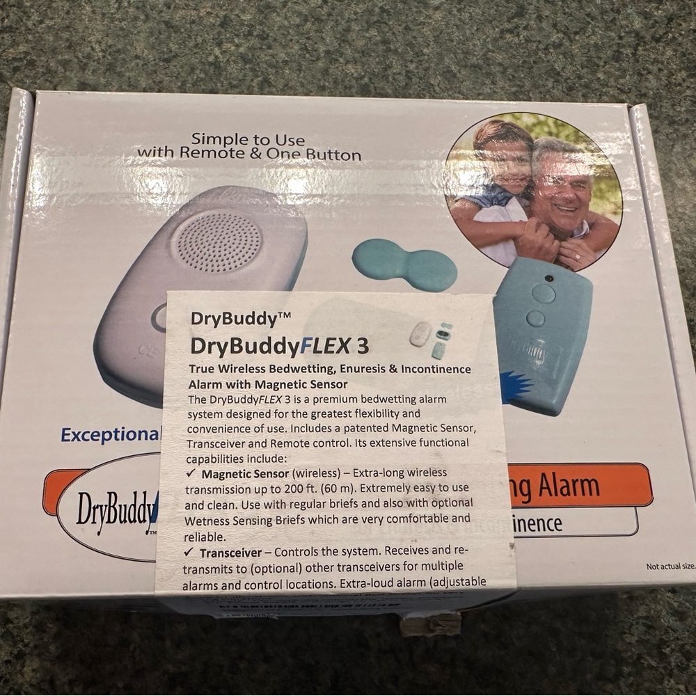 DryBuddyFLEX 3 Wireless Bedwetting Alarm
